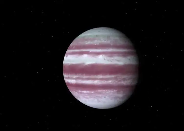 Representaci&oacute;n art&iacute;stica de TOI-7009 b, detectado en el l&iacute;mite del desierto de los Neptunos.