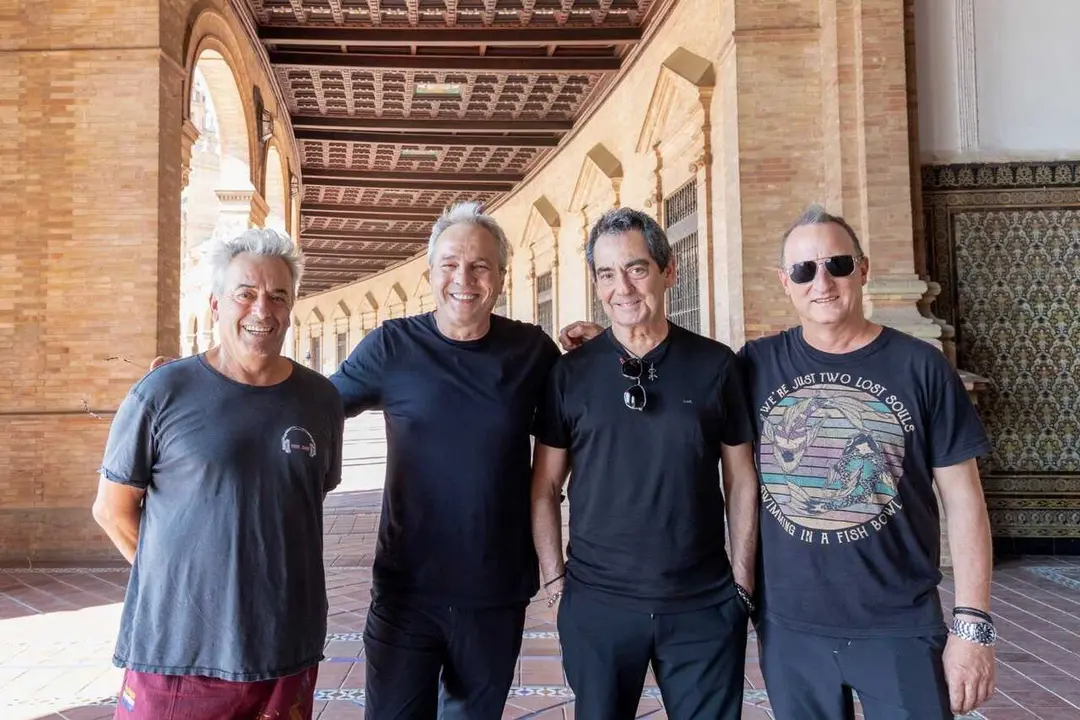 Imagen del grupo Hombres G.