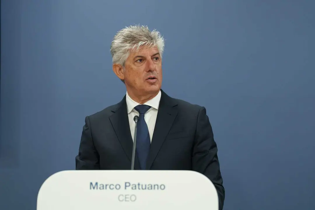 Archivo - El CEO de Cellnex, Marco Pautuano, durante la celebraci&oacute;n de la Junta General de Accionistas, en el Meeting Place Castellana, a 30 de abril de 2026, en Madrid (Espa&ntilde;a)