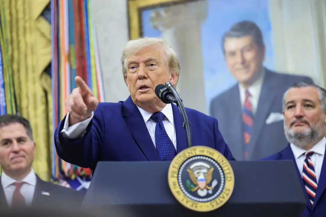 El presidente de Estados Unidos, Donald Trump