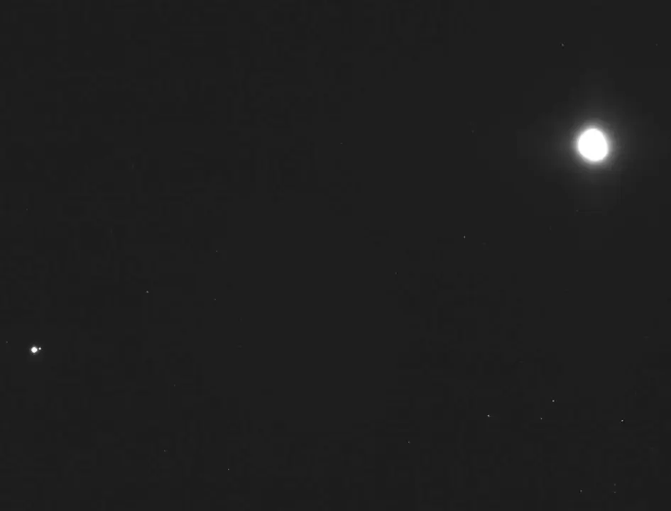 Archivo - La Tierra y la Luna