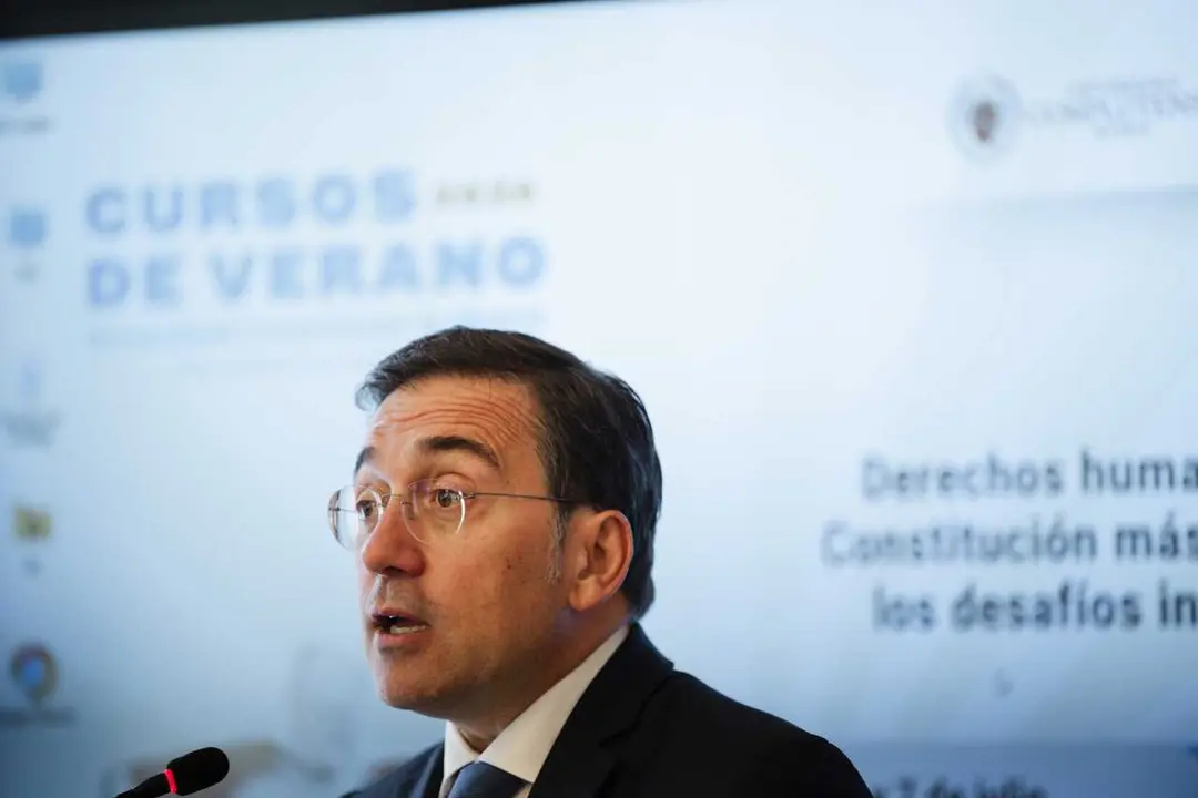 El ministro de Asuntos Exteriores, Uni&oacute;n Europea y Cooperaci&oacute;n, Jos&eacute; Manuel Albares