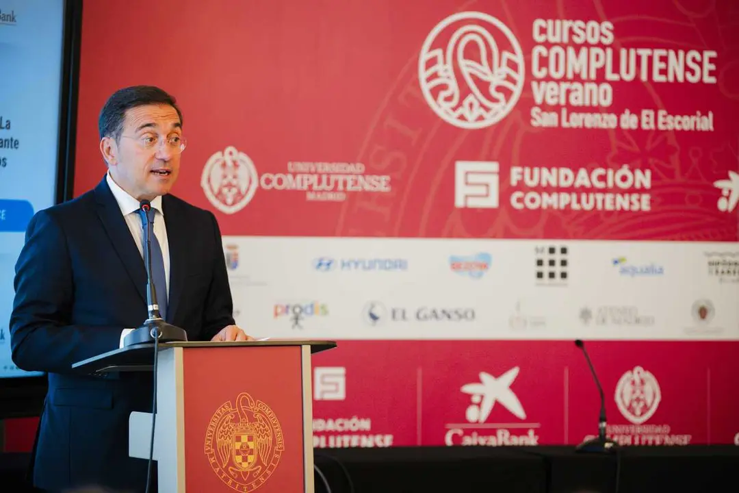 El ministro de Asuntos Exteriores, Uni&oacute;n Europea y Cooperaci&oacute;n, Jos&eacute; Manuel Albares, en una imagen de archivo.