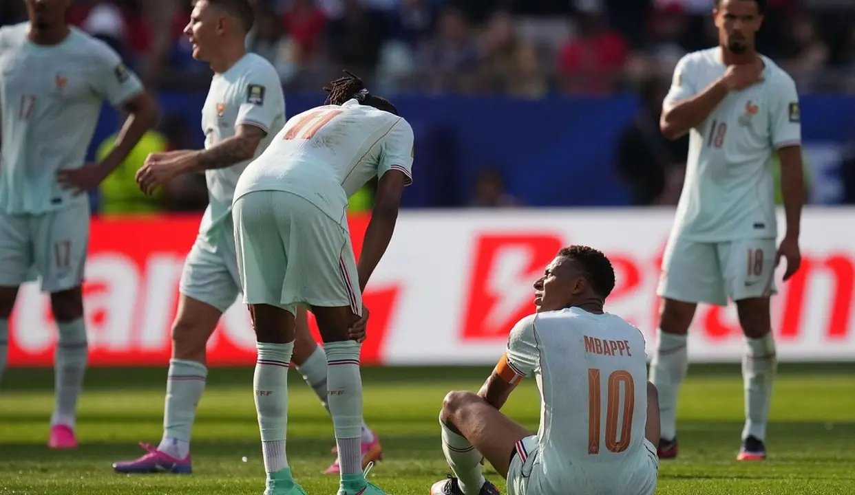 Sustituci&oacute;n de Kylian Mbapp&eacute; | Francia - Marruecos | Mundial 2026