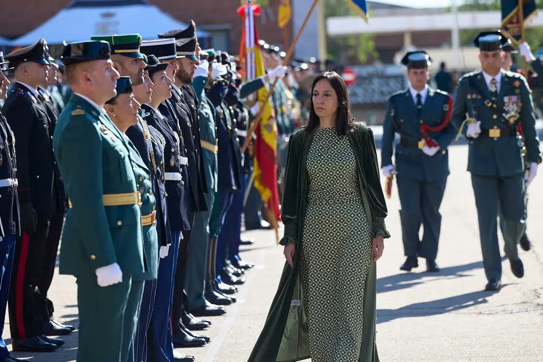 Archivo - La directora general de la Guardia Civil, Mercedes Gonz&aacute;lez
