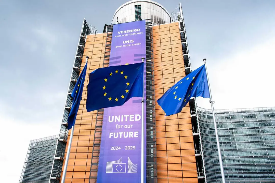 Archivo - Sede de la Comisi&oacute;n Europea en Bruselas.