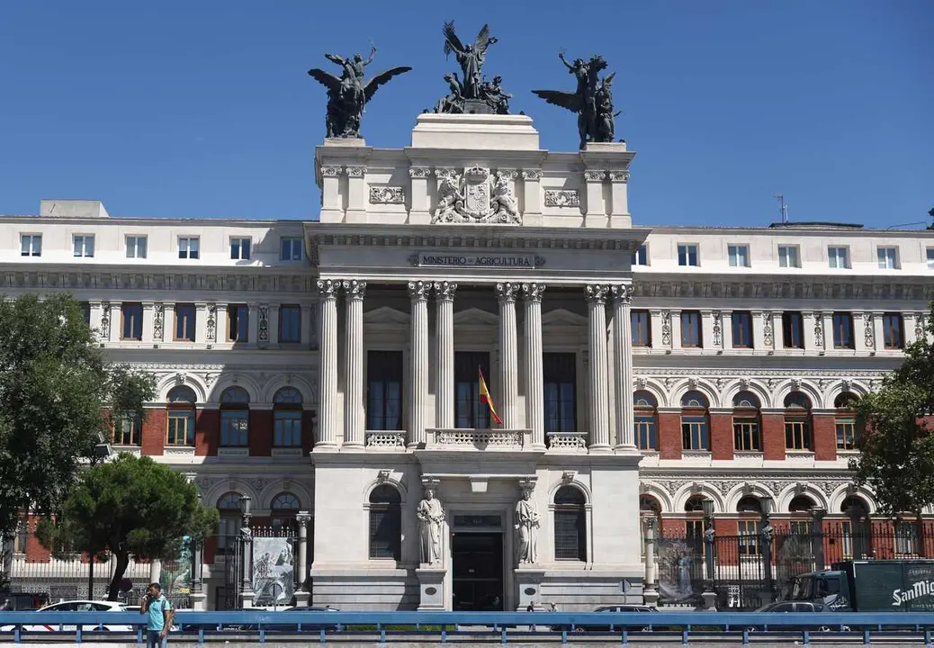 Archivo - Fachada del Ministerio de Agricultura, Pesca y Alimentaci&oacute;n, en Madrid (Espa&ntilde;a)