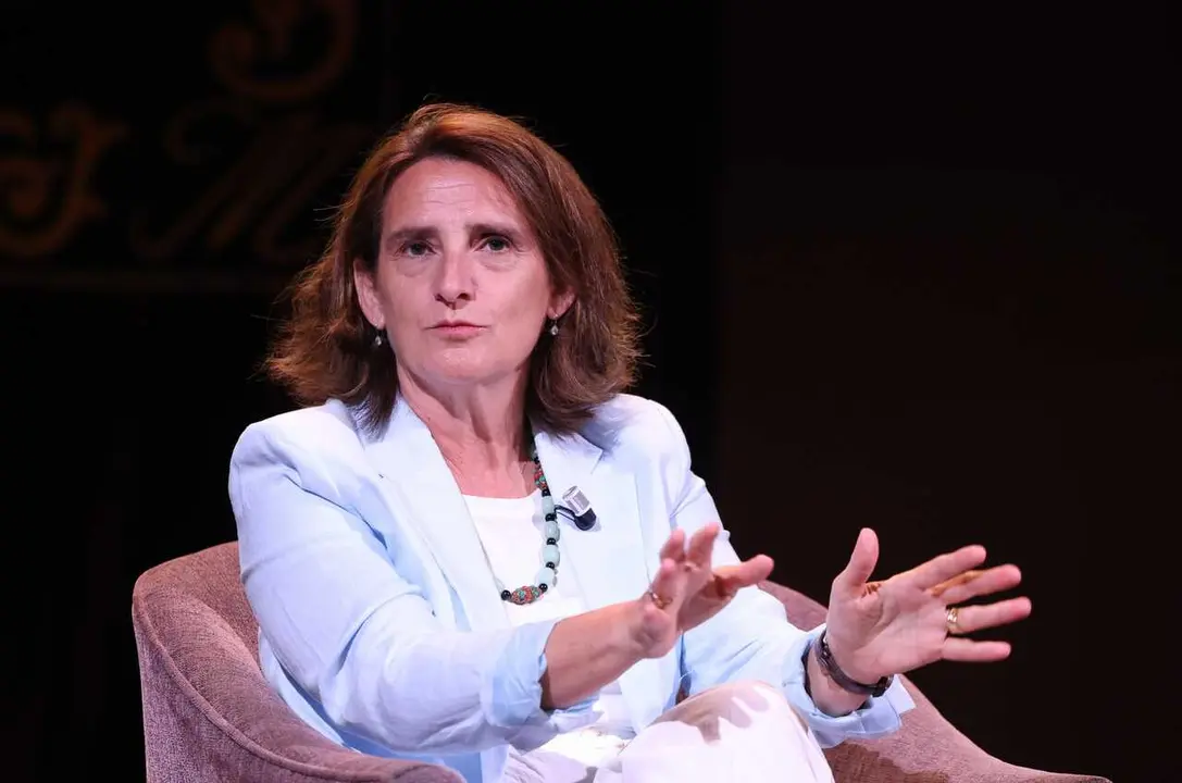La vicepresidenta Ejecutiva de la Comisi&oacute;n Europea para una Transici&oacute;n Limpia, Justa y Competitiva, Teresa Ribera.