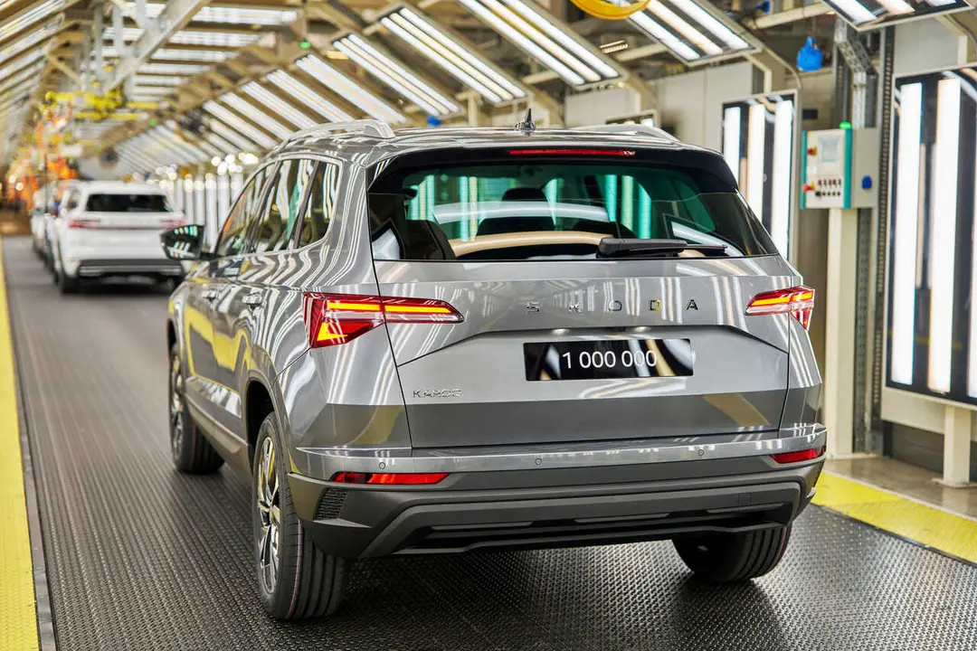 Archivo - Skoda fabrica la unidad un mill&oacute;n del Karoq en Rep&uacute;blica Checa