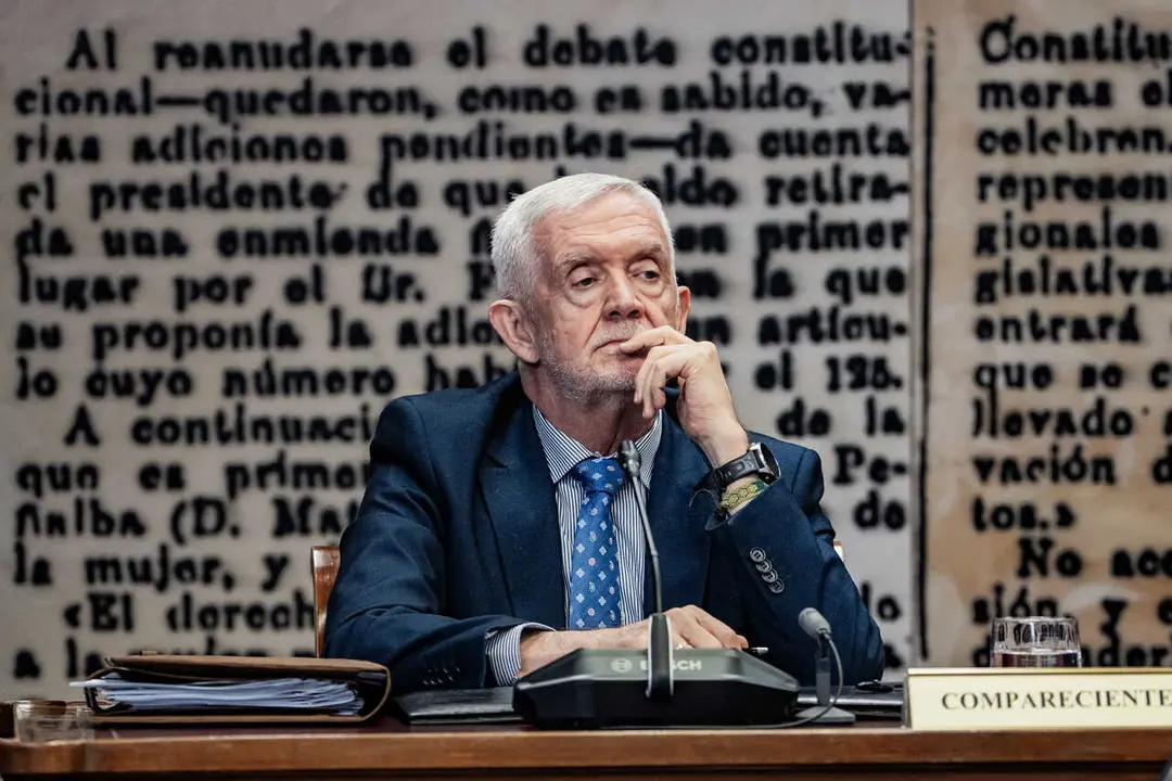 El Director Adjunto Operativo de la Guardia Civil, Manuel Llamas, durante su comparecencia en el Senado, a 17 de julio de 2026, en Madrid (Espa&ntilde;a). 