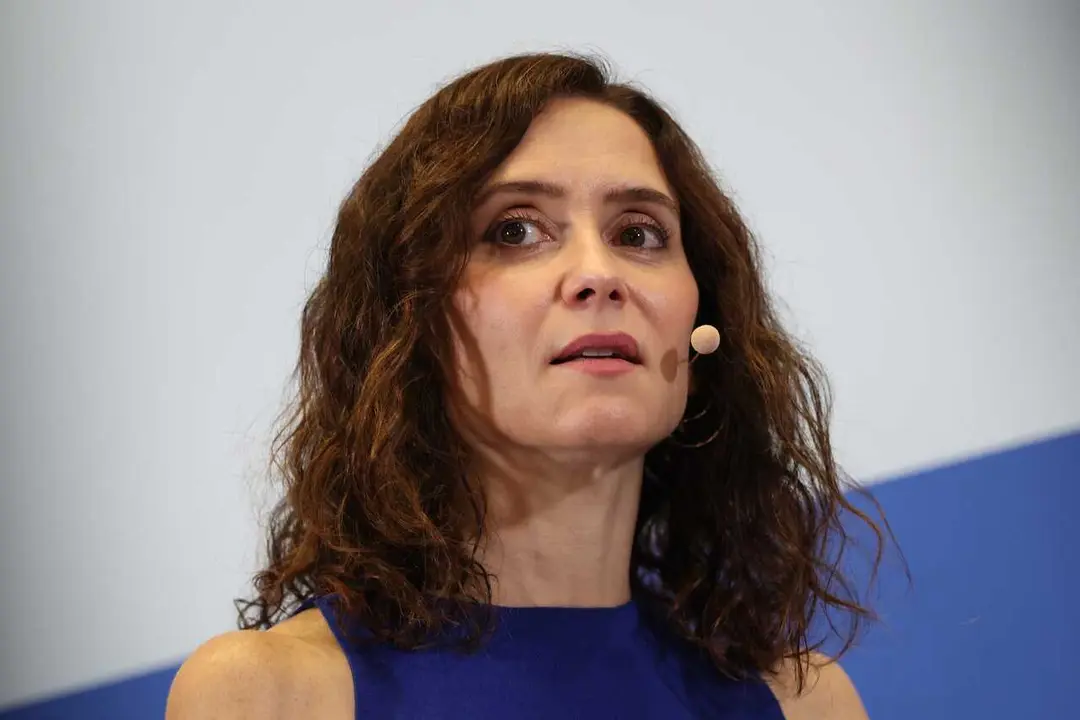 La presidenta de la Comunidad de Madrid, Isabel D&iacute;az Ayuso, durante el ciclo &lsquo;El pulso de nuestras comunidades: Madrid&rsquo;, en el Hotel InterContinental, a 9 de julio de 2026, en Madrid (Espa&ntilde;a). El encuentro ha sido organizado por el peri&oacute;dico 20minutos.