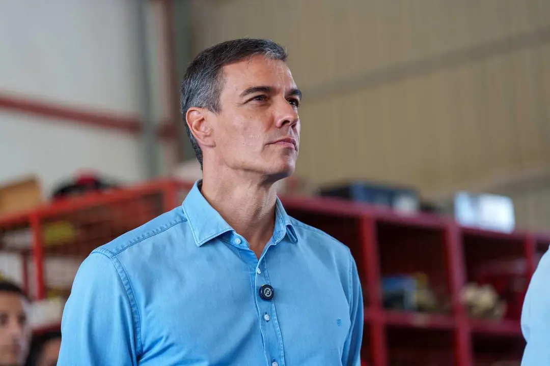 El presidente del Gobierno, Pedro S&aacute;nchez, visita el puesto de mando avanzado del incendio forestal de Los Gallardos (Almer&iacute;a). A 13 de julio de 2026 en Turre, Almer&iacute;a (Andaluc&iacute;a, Espa&ntilde;a). Pedro S&aacute;nchez, ha visitado este lunes, 13 de julio, las zonas afec