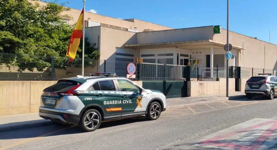 Cuartel de la Guardia Civil en Calvi&agrave;.