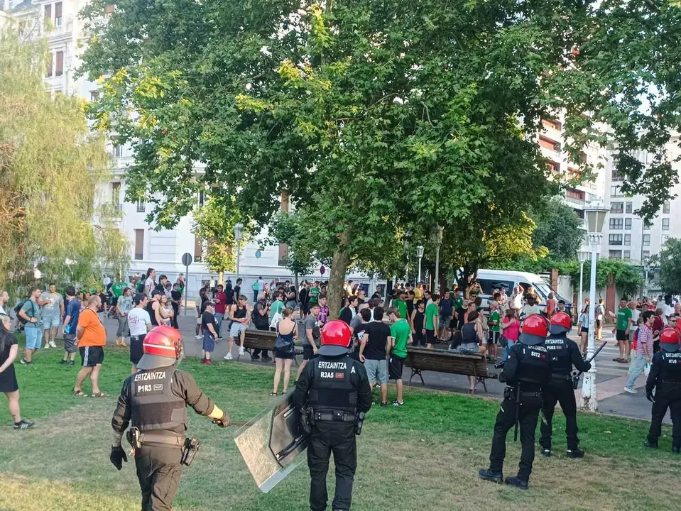 Incidentes en las inmediaciones del parque de Do&ntilde;a Casilda