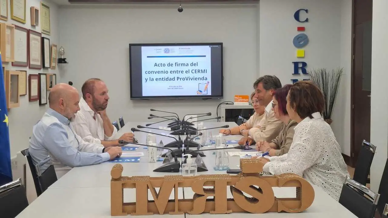 Presentaci&oacute;n del Convenio entre Cermi y Provivienda