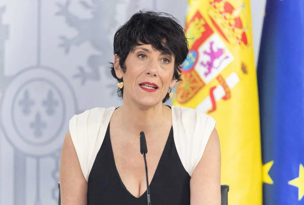 La ministra de Inclusi&oacute;n, Seguridad Social y Migraciones y portavoz del Gobierno, Elma Saiz.