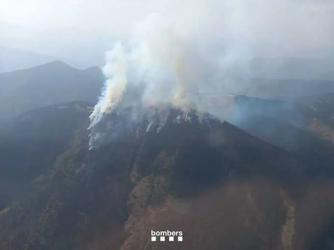 Incendio de Farrera (Lleida)