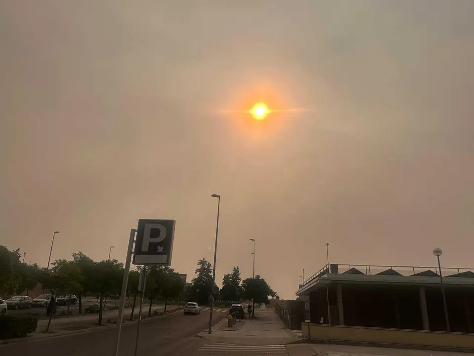 Cielo en Madrid a 24 de julio de 2026.
