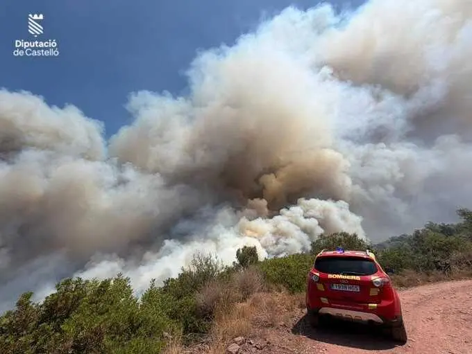 Incendio de Vall d'Uix&ograve;