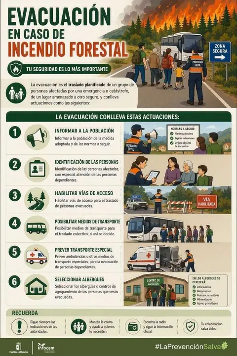 Se ordena la evacuaci&oacute;n de las urbanizaciones de El Pinar y El Romillo de Almorox