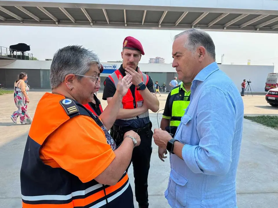 Talavera acoge a unas 2.000 personas evacuadas por los incendios que afectan al Valle del Ti&eacute;tar y la Sierra de Gredos