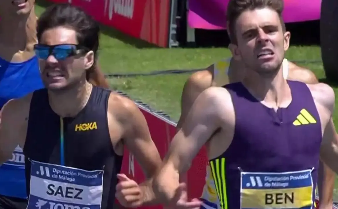 Adri&aacute;n Ben y Marina Mart&iacute;nez, campeones de Espa&ntilde;a de 1.500 metros en M&aacute;laga