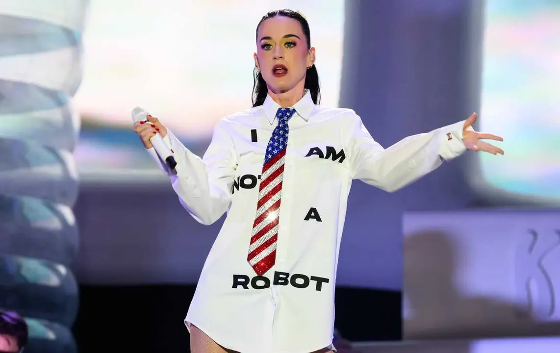 Katy Perry during the Lucca Summer Festival 2026 concert in Lucca, July 19, 2026