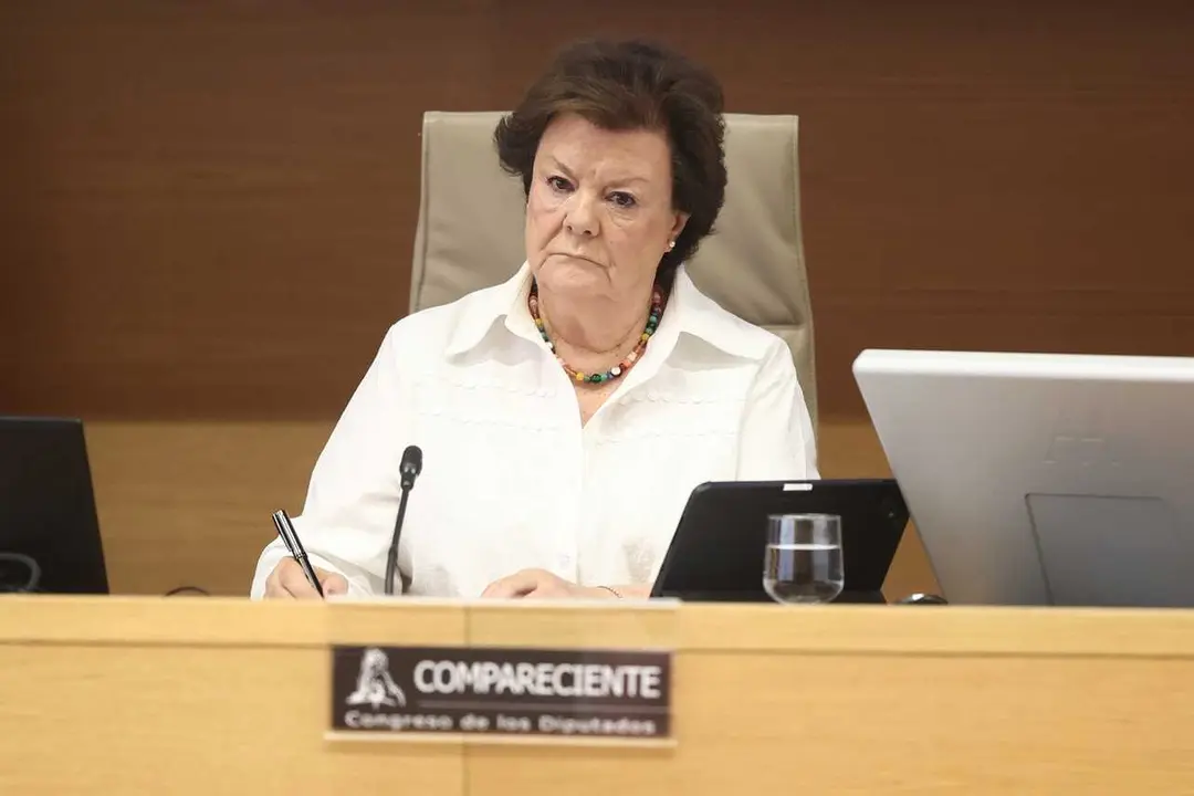 Archivo - La presidenta del Tribunal de Cuentas, Enriqueta Chicano, comparece ante de la Comisi&oacute;n Mixta para las Relaciones con el Tribunal de Cuentas, en el Congreso de los Diputados, a 23 de junio de 2026, en Madrid (Espa&ntilde;a). 