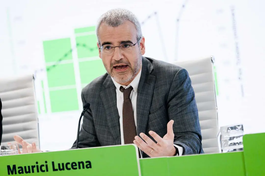 Archivo - El  presidente y consejero delegado de Aena, Maurici Lucena,  en la sede de Aena, a 18 de febrero de 2026, en Madrid (Espa&ntilde;a)
