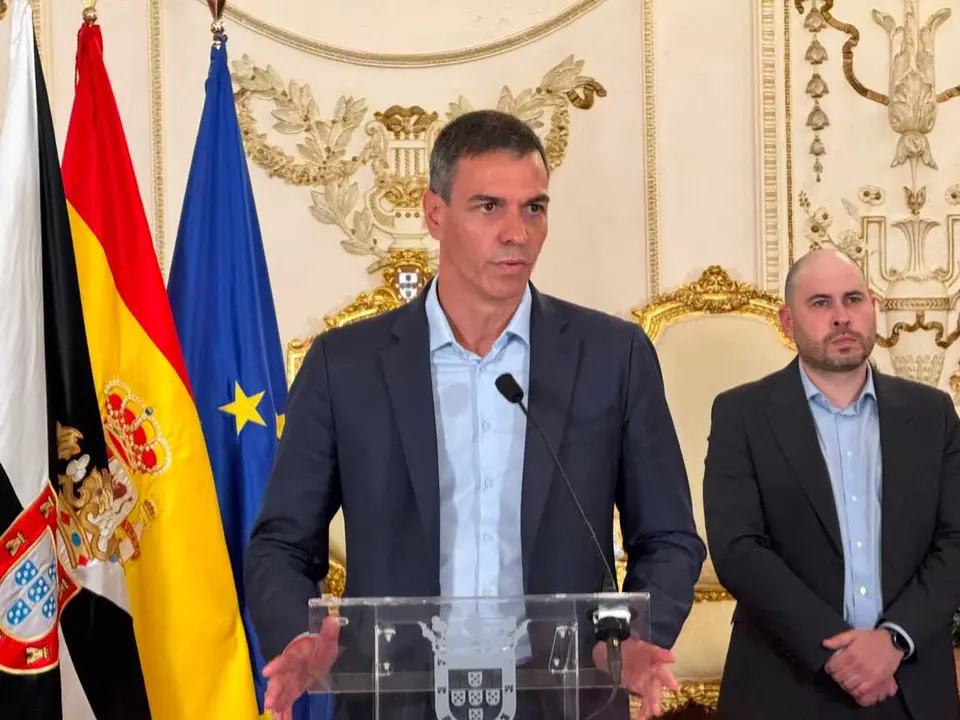 El presidente del Gobierno, Pedro S&aacute;nchez, en Ceuta.