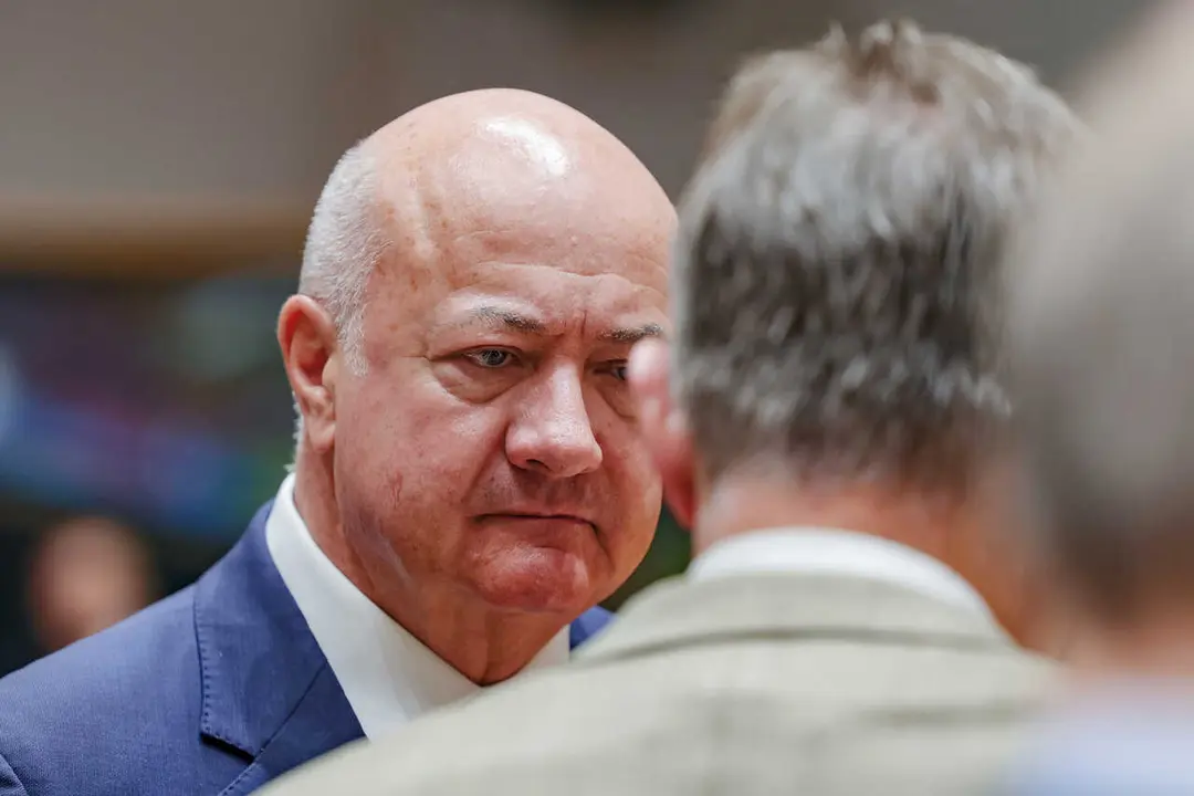 El canciller austriaco, Christian Stocker, en una cumbre europea en Bruselas.