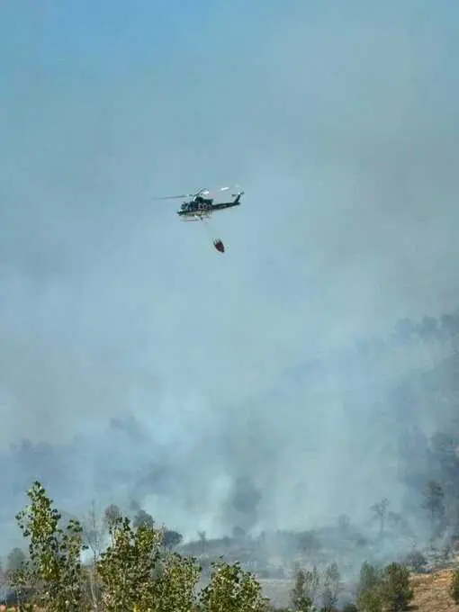 Incendio en Casas de Mill&aacute;n