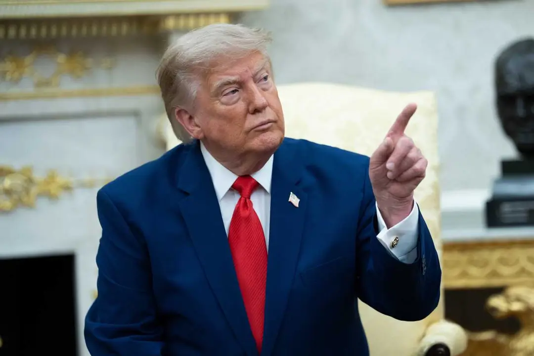 El presidente de EEUU, Donald Trump.