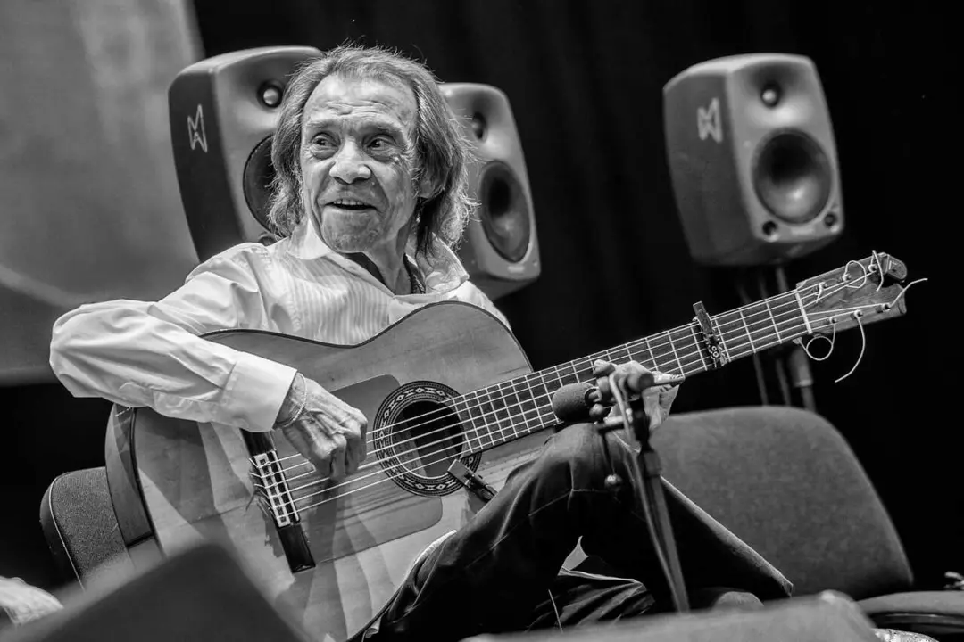 Archivo - El guitarrista Pepe Habichuela, durante un homenaje al aclamado guitarrista, Pepe Habichuela, en el Real Jard&iacute;n Bot&aacute;nico Alfonso XIII, dentro del festival Noches del Bot&aacute;nico, a 18 de junio de 2025, en Madrid (Espa&ntilde;a). 