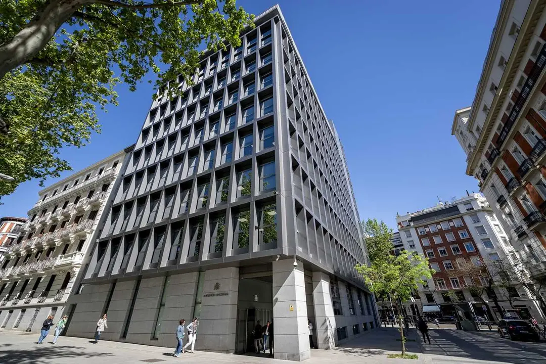 Archivo - Fachada de la Audiencia Nacional, a 13 de abril de 2026, en San Fernando de Henares, Madrid (Espa&ntilde;a). 