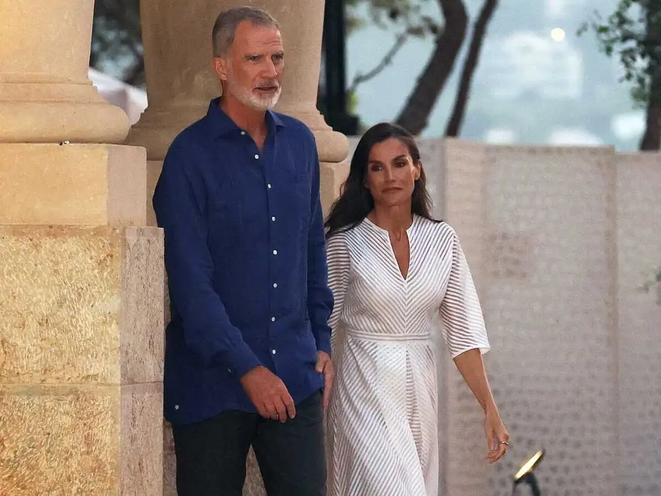 La Familia Real ofrece la tradicional recepci&oacute;n estival en el Palacio de Marivent a una representaci&oacute;n de la sociedad balear