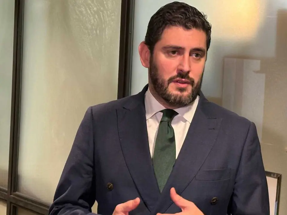 Archivo - El vicepresidente del Gobierno de Arag&oacute;n, Alejandro Nolasco.