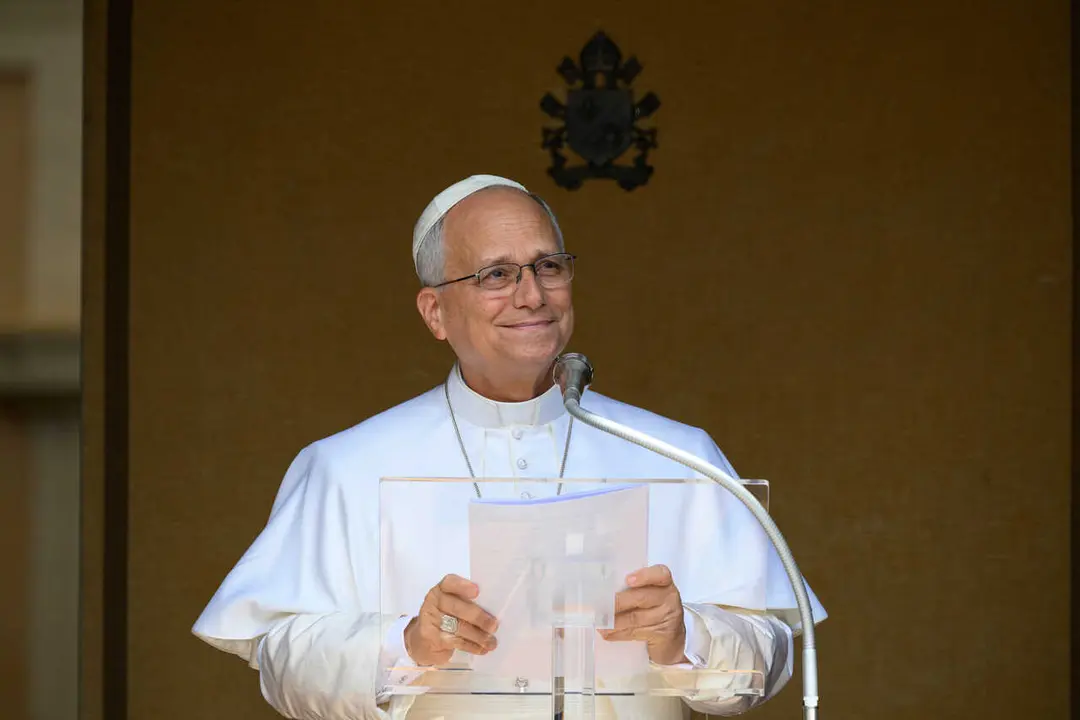 July 26, 2026, Castel Gandolfo: Papa Leone XIV durante l'angelus a Castel Gandolfo (Roma), 26 luglio 2026. 