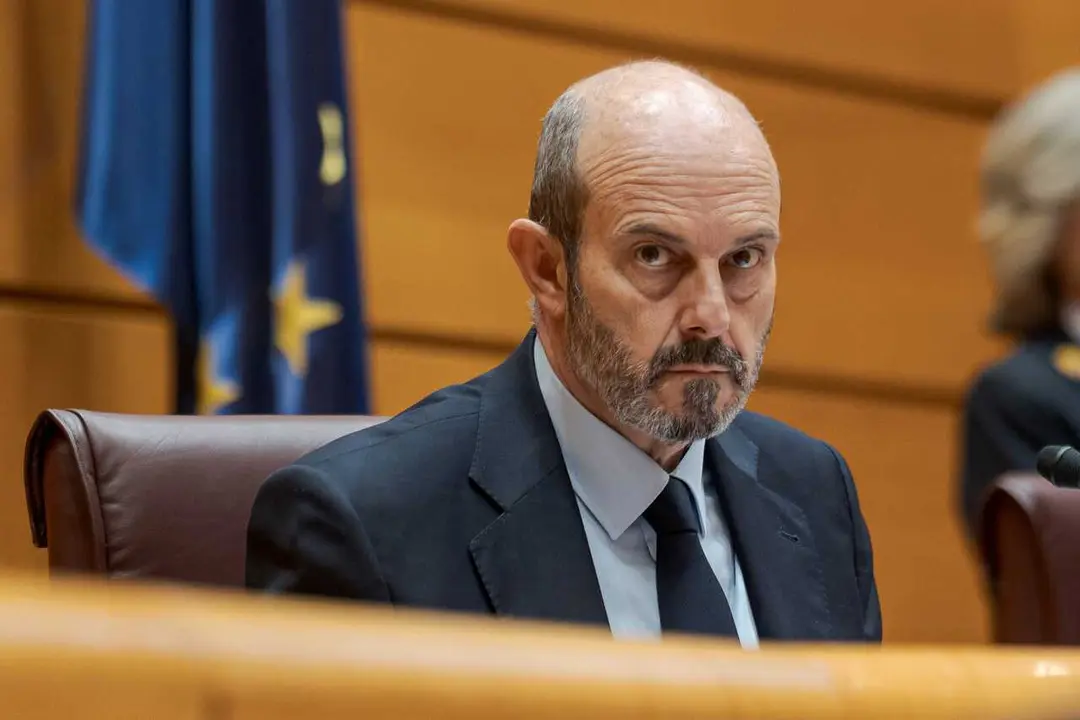 Archivo - El presidente del Senado, Pedro Roll&aacute;n, durante el pleno extraordinario sobre el caos ferroviario, en el Senado,  a 29 de enero de 2026, en Madrid (Espa&ntilde;a). 