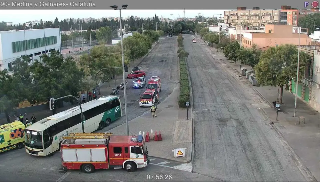 El accidente mortal ha tenido lugar en San Jer&oacute;nimo, a la altura de la glorieta Rugby.