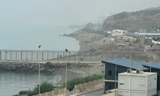 La frontera de Ceuta, en calma tras un refuerzo hist&oacute;rico de las autoridades marroqu&iacute;e