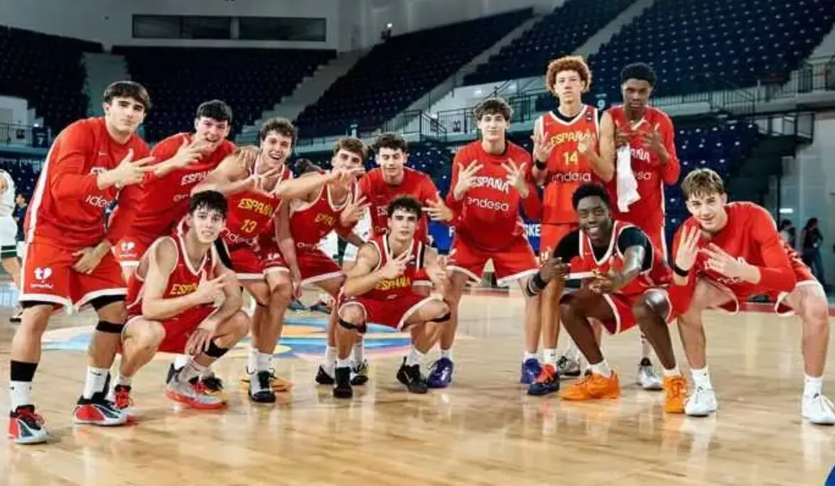 La selecci&oacute;n espa&ntilde;ola Sub-16 de Baloncesto