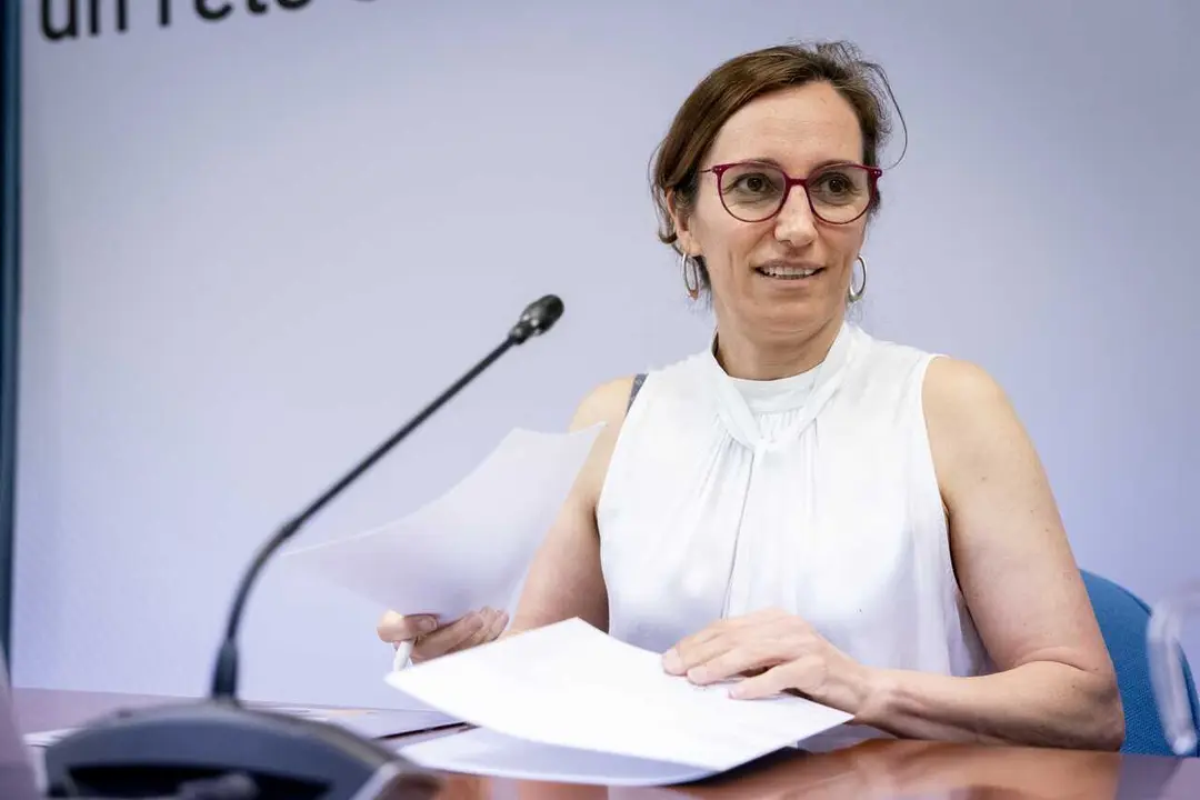 Archivo - La ministra de Sanidad, M&oacute;nica Garc&iacute;a, durante la presentaci&oacute;n del estudio sobre &lsquo;Cesaci&oacute;n tab&aacute;quica, un reto sanitario y social&rsquo;, en el Ministerio de Sanidad, a 19 de junio de 2026, en Madrid (Espa&ntilde;a). El estudio, elaborado conjuntamente por el