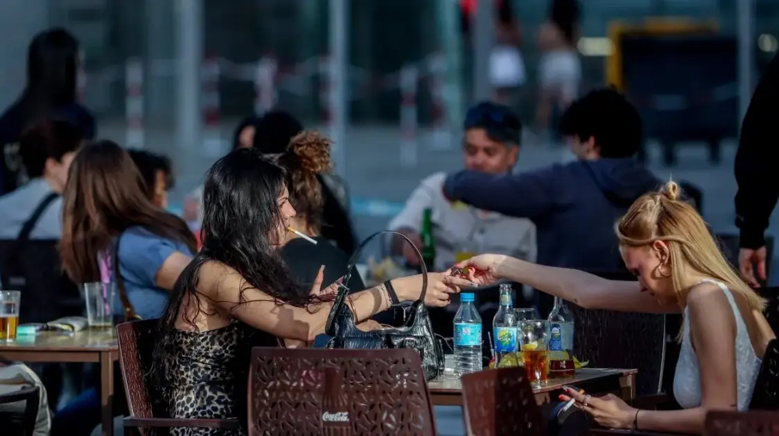 Terraza de un bar