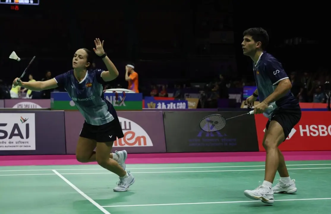 Rub&eacute;n Garc&iacute;a y Luc&iacute;a Rodr&iacute;guez debutan con victoria en el Mundial de Nueva Delhi y avanzan a dieciseisavos