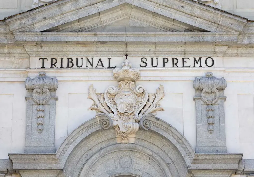 Archivo - Fachada de la sede del Tribunal Supremo, a 26 de septiembre de 2025, en Madrid (Espa&ntilde;a).
