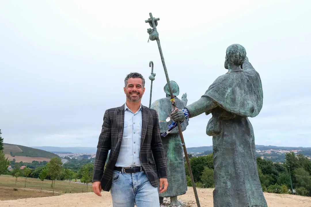 El comisario del Xacobeo 27, Marcos G&oacute;mez Rom&aacute;n.