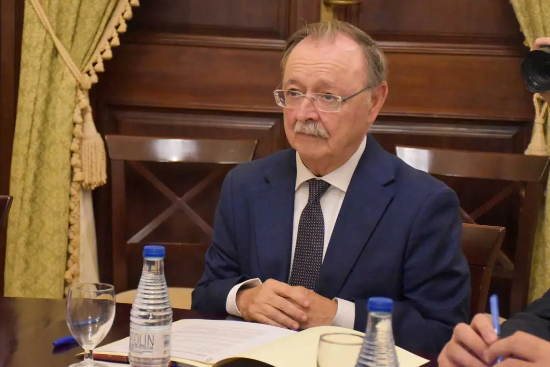 El presidente de Ceuta, Juan Jes&uacute;s Vivas 