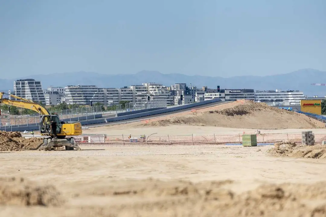 Archivo - Estado de las obras del circuito MADRING, a 12 de junio de 2026, en Madrid (Espa&ntilde;a). El pr&oacute;ximo martes, 16 de junio, se presenta oficialmente el circuito MADRING, el trazado que acoger&aacute; el FORMULA 1 TAG HEUER GRAN PREMIO DE ESPA&Ntilde;A del 11 al 13 d