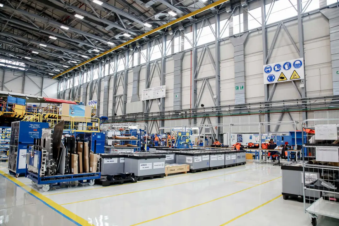 Archivo - Vista de las instalaciones de Airbus en Getafe